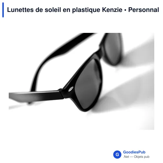 Lunettes de soleil en plastique Kenzie - Image 5
