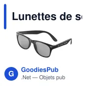 Lunettes de soleil en plastique Kenzie - Miniature 7
