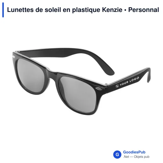 Lunettes de soleil en plastique Kenzie - Image 7