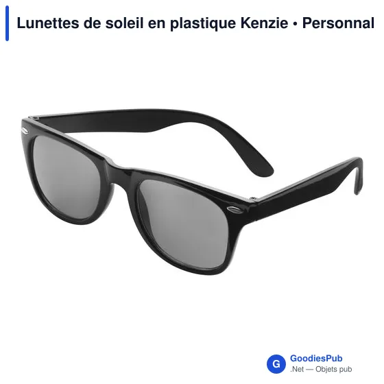 Lunettes de soleil en plastique Kenzie - Image 10