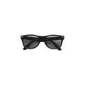 Variante noir - Lunettes de soleil en plastique Kenzie