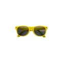 Variante jaune - Lunettes de soleil en plastique Kenzie
