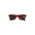 Variante rouge - Lunettes de soleil en plastique Kenzie
