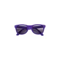 Variante pourpre - Lunettes de soleil en plastique Kenzie