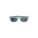 Variante bleu - Lunettes de soleil personnalisables en plastique recyclé Kenzie avec logo