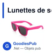 Lunettes de soleil personnalisables pour enfants avec logo - Sia - Miniature 1