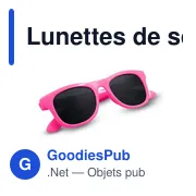 Lunettes de soleil personnalisables pour enfants avec logo - Sia - Miniature 2