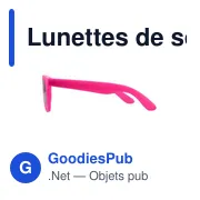 Lunettes de soleil personnalisables pour enfants avec logo - Sia - Miniature 3