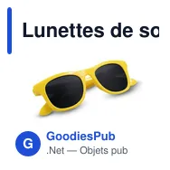 Lunettes de soleil personnalisables pour enfants avec logo - Sia - Miniature 10