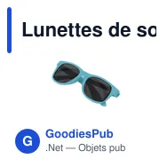 Lunettes de soleil personnalisables pour enfants avec logo - Tokoz - Miniature 11