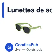Lunettes de soleil personnalisables pour enfants avec logo - Tokoz - Miniature 9