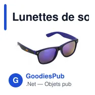 Lunettes de soleil personnalisables avec logo - Fessi - Miniature 12