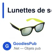 Lunettes de soleil personnalisables avec logo - Fessi - Miniature 5