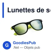 Lunettes de soleil personnalisables avec logo - Fessi - Miniature 6