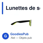 Lunettes de soleil personnalisables avec logo - Fessi - Miniature 7