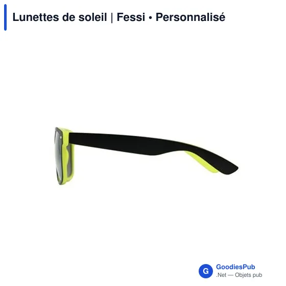 Lunettes de soleil personnalisables avec logo - Fessi - Image 8