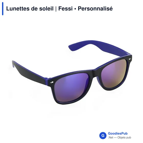 Lunettes de soleil personnalisables avec logo - Fessi - Image 9