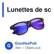 Lunettes de soleil personnalisables avec logo - Fessi - Miniature 10