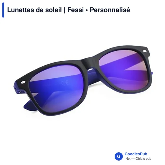 Lunettes de soleil personnalisables avec logo - Fessi - Image 10