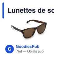 Lunettes de soleil personnalisables en PC recyclé UV400 avec logo - Finn - Miniature 2