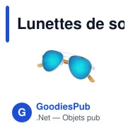 Lunettes de soleil personnalisables avec logo - Gunok - Miniature 11