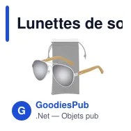 Lunettes de soleil personnalisables avec logo - Gunok - Miniature 12