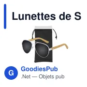 Lunettes de soleil personnalisables avec logo - Gunok - Miniature 7