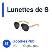 Lunettes de soleil personnalisables avec logo - Gunok - Miniature 8