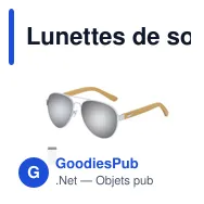 Lunettes de soleil personnalisables avec logo - Gunok - Miniature 9