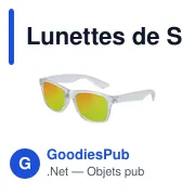 Lunettes de Soleil Jarina - Miniature 1