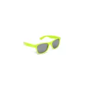 Variante Vert clair - Lunettes de soleil personnalisables en PC recyclé UV400 avec logo - Justin