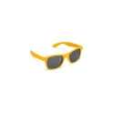 Variante Jaune - Lunettes de soleil personnalisables UV400 en polycarbonate avec logo - Justin