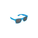 Variante Bleu clair - Lunettes de soleil personnalisables UV400 en polycarbonate avec logo - Justin