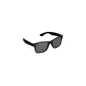 Variante Noir - Lunettes de soleil personnalisables UV400 en polycarbonate avec logo - Justin