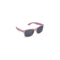 Variante Rose pastel - Lunettes de soleil personnalisables UV400 en polycarbonate avec logo - Justin