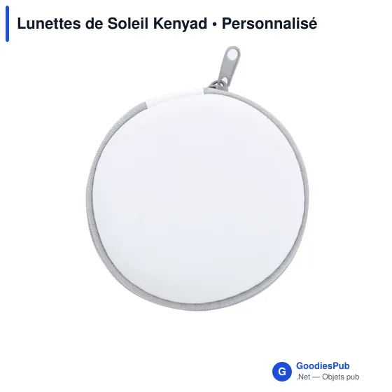 Lunettes de soleil personnalisables avec logo - Kenyad - Image 2