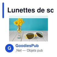 Lunettes de soleil personnalisables avec logo | Leroy - Miniature 2