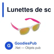Lunettes de soleil personnalisables avec logo | Leroy - Miniature 8