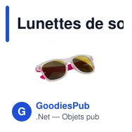 Lunettes de soleil personnalisables avec logo | Leroy - Miniature 10