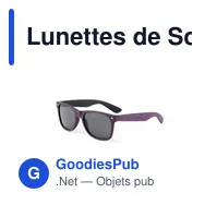 Lunettes de Soleil Leychan - Miniature 1