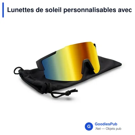Lunettes de soleil personnalisables avec logo | Dolor