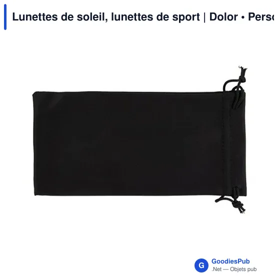 Lunettes de soleil personnalisables avec logo | Dolor - Image 5