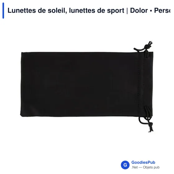 Lunettes de soleil personnalisables avec logo | Dolor - Image 6
