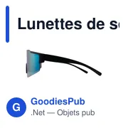 Lunettes de soleil personnalisables avec logo | Dolor - Miniature 7