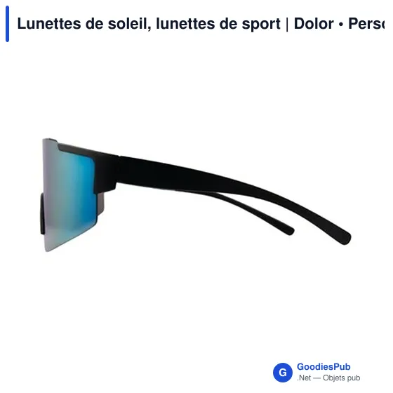 Lunettes de soleil personnalisables avec logo | Dolor - Image 7
