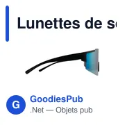 Lunettes de soleil personnalisables avec logo | Dolor - Miniature 8