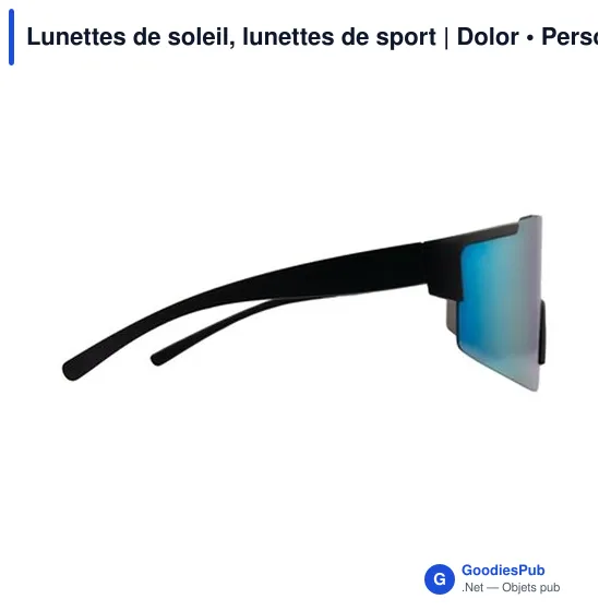 Lunettes de soleil personnalisables avec logo | Dolor - Image 8