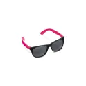 Variante Noir / rose - Lunettes de soleil personnalisables UV400 bicolores avec logo - Neon