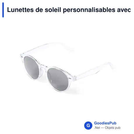 Lunettes de soleil personnalisables avec logo - Nixtu
