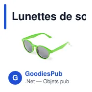 Lunettes de soleil personnalisables avec logo - Nixtu - Miniature 11